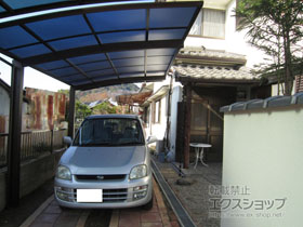 のカーポート プレシオスポート 積雪〜20cm対応 施工例