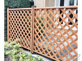 のフェンス・柵 ステイウッドフェンスM1型 間仕切りタイプ 施工例