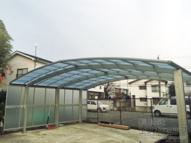 のカーポート レイナトリプルポートグラン　積雪〜20cm対応/6本柱 施工例