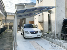 のカーポート レイナポートグラン 延長　積雪〜20cm対応 施工例