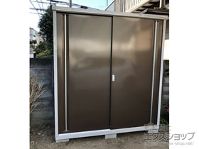 の物置・屋外倉庫 シンプリー 一般型 1740×755×1903（MJX-177E-P） MJX-177E-P-TB 施工例