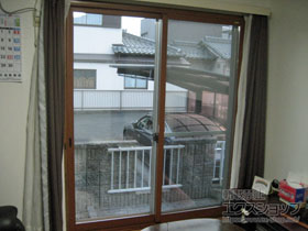 の二重窓（内窓） インプラス ダストバリア仕様 引違い窓 2枚建 施工例