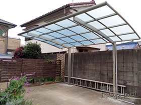 のカーポート レイナポートグランZ　積雪〜20cm対応 施工例