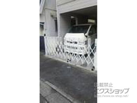 のカーゲート トリップゲート RB型 ノンレール 片開き 35S 施工例