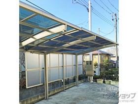 のカーポート ネスカR (ラウンドスタイル) 積雪〜20cm対応 施工例