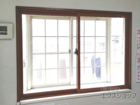 の二重窓（内窓） インプラス ダストバリア仕様 引違い窓 2枚建 施工例