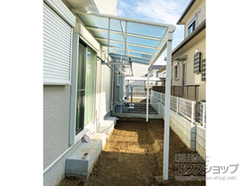 のテラス屋根 ヴェクターテラス Ｆ型 テラスタイプ 単体 積雪〜20cm対応 施工例