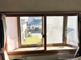 の二重窓（内窓） インプラス ダストバリア仕様 引違い窓 2枚建 施工例