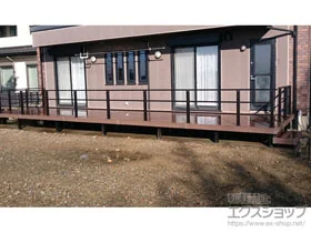 YKKAPのウッドデッキ リウッドデッキ 200 施工例