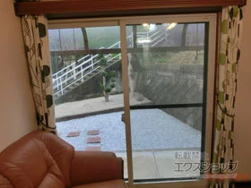 LIXIL リクシル(トステム)の内窓（二重窓・二重サッシ） インプラス ダストバリア仕様 引違い窓 2枚建 施工例