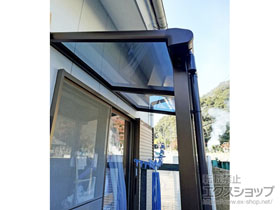 のテラス屋根 ヴェクターテラス F型 テラスタイプ 単体 積雪〜20cm対応 施工例