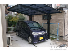 のカーポート ネスカR (ラウンドスタイル) 積雪〜20cm対応 施工例