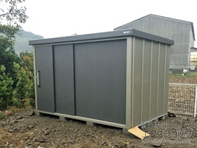 の物置・屋外倉庫 エスケーエイト SK8-180 一般型 3000×2000×1940 SK8-180-GK 施工例