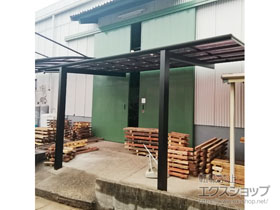 のカーポート エフルージュグラン　積雪〜20cm対応 施工例