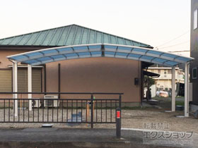 のカーポート レイナトリプルポートグラン　積雪〜20cm対応 施工例