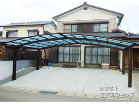 のカーポート レイナトリプルポートグラン　積雪〜20cm対応 施工例