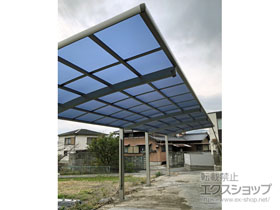 のカーポート レイナポートグラン 縦連棟　積雪〜20cm対応 施工例