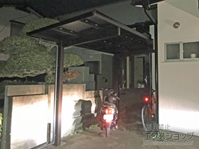 のカーポート エフルージュグラン　積雪〜20cm対応 施工例