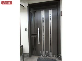 LIXIL ���N�V��(�g�X�e��)�̌��փh�A ���V�F���g���փh�A3 �f�MK4�d�l �Б�����d�l(�����}�t)R M24�^ ���^�b�`�L�[(�L�[�t�����R��)�d�l �{�H��