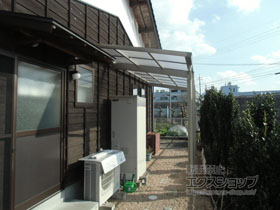 のサイクルポート・駐輪場 カムフィエース ミニ 積雪〜20cm対応 施工例