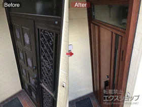 LIXIL ���N�V��(�g�X�e��)�̌��փh�A ���V�F���g���փh�A3 �f�MK4�d�l �蓮 �e�q�d�l(�����}�t)L M83�^ ��=1,150mm �{�H��