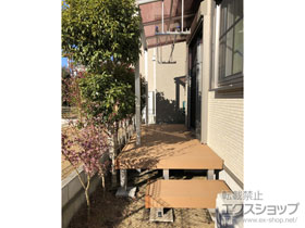 のバルコニー・ベランダ屋根 ヴェクターテラス F型 屋根タイプ 単体 積雪〜20cm対応 施工例