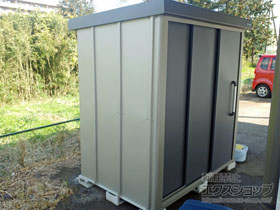 の物置・屋外倉庫 エスケーエイト SK8-70 一般型 1800×1200×1940 SK8-70-GK 施工例