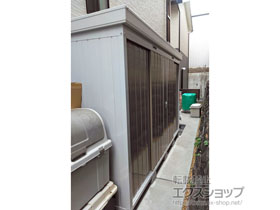 の物置・屋外倉庫 ネクスタ 一般型 3050×950×2020 NXN-29S-MB 施工例