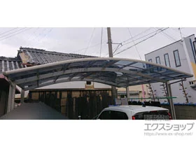 YKKAPのカーポート レイナツインポートグラン　積雪～20cm対応 施工例