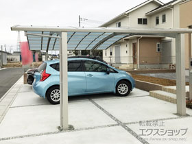 のカーポート レイナトリプルポートグラン 積雪〜20cm対応 施工例