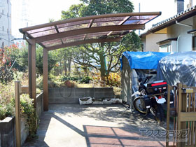 のカーポート レイナポートグラン　積雪〜20cm対応 施工例