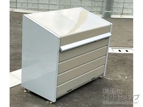 のゴミステーション ダストボックスミニ パネル床タイプ DBN-126P 500L DBN-126P 施工例