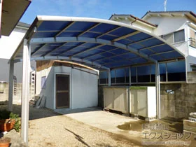 YKKAPのカーポート レイナツインポートグラン　積雪～20cm対応 施工例