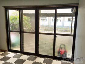 の二重窓（内窓） インプラス ダストバリア仕様 引違い窓 変則4枚建 施工例