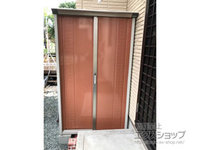 の物置・屋外倉庫 グランプレステージジャンプ 1120×530×1900（GP-115A-T） GP-115A-T-TR 施工例