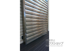 の面格子・窓格子 目隠し可動ルーバー 引違い窓用 施工例