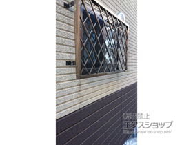 の面格子・窓格子 アルミ面格子 ヒシクロス 施工例