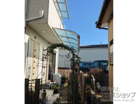 のバルコニー・ベランダ屋根 ヴェクターテラス F型 屋根タイプ 単体 積雪〜20cm対応 施工例