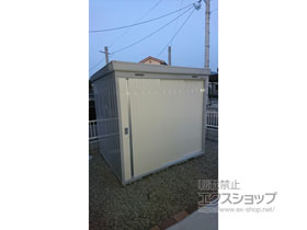 の物置・屋外倉庫 ネクスタ 一般型 2210×1790×2020 NXN-40S-FW 施工例