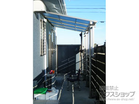 のテラス屋根 スピーネ F型 テラスタイプ 単体 積雪〜20cm対応 施工例