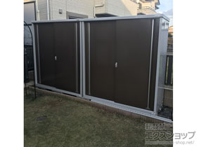 物置 シンプリー 一般型 1740×755×1903 MJX-177E-TB 施工例
