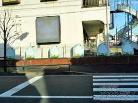 のフェンス・柵 イーネットフェンス１F型 施工例