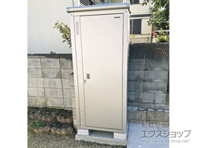 の物置・屋外倉庫 エスモ 一般型 800×513×1845 ESE-0805B-SS 施工例