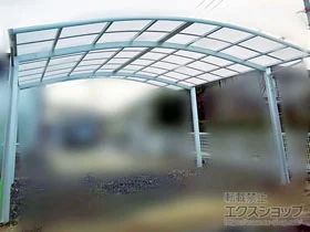 YKKAPのカーポート レイナツインポートグラン　積雪～20cm対応 施工例