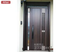 LIXIL ���N�V��(�g�X�e��)�̌��փh�A ���V�F���g���փh�A3 �f�MK4�d�l �e�q�d�l(�����}�t)R M83�^ ���^�b�`�L�[(�L�[�t�����R��)�d�l �{�H��