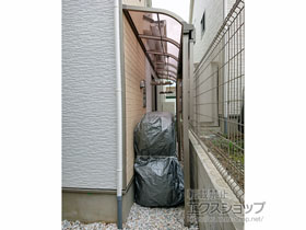 のテラス屋根 スピーネ R型 1500 テラスタイプ 連棟 積雪〜50cm対応 施工例