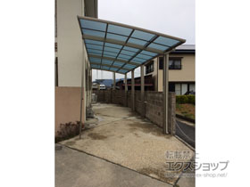 のカーポート カムフィエース 縦連棟 積雪〜20cm対応 施工例