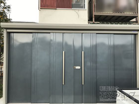 の物置・屋外倉庫 Mr.ストックマンダンディ 一般型 3600×2290×2110（ND-3622） ND-3622-J 施工例