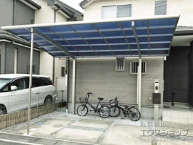 YKKAPのカーポート レイナポートグラン　積雪～20cm対応 施工例