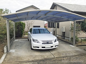 のカーポート レイナツインポートグラン　積雪〜20cm対応 施工例